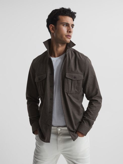 Chase Brushed Twin Pocket OverShirt