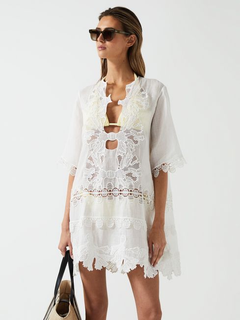 Etta Embroidered Kaftan