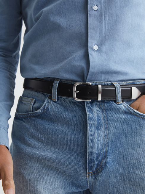 Colby Spazzolato Western Style Belt