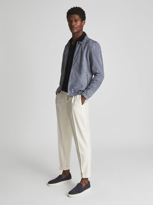 Jaxx Mercerised Open Collar Polo T-Shirt