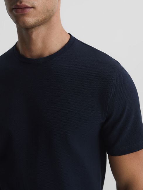 Preston Honeycomb Crew Neck T-Shirt