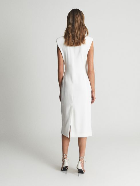 Cecile Tux Bodycon Midi Dress