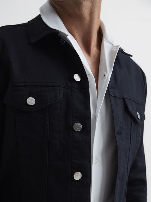 Hawkins Staywash Denim Trucker Jacket
