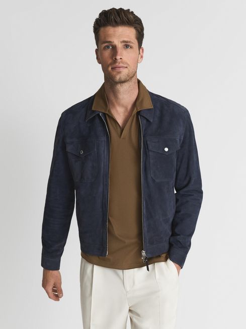 Jaxx Mercerised Open Collar Polo T-Shirt