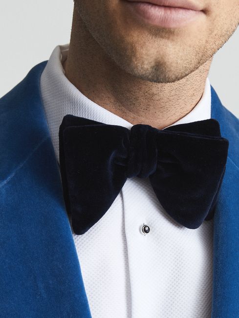 Hike Velvet Bow Tie