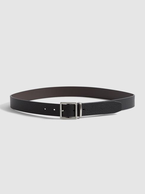 Cooper Grained Leather Belt