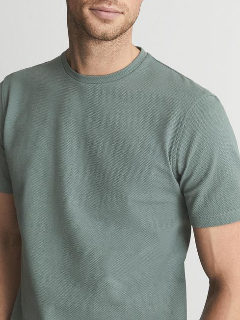 Preston Honeycomb Crew Neck T-Shirt