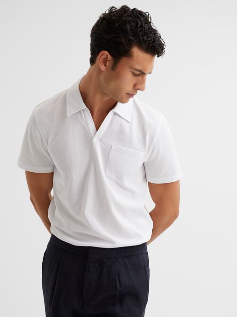 Owen Airtech Open Collar Polo T-Shirt