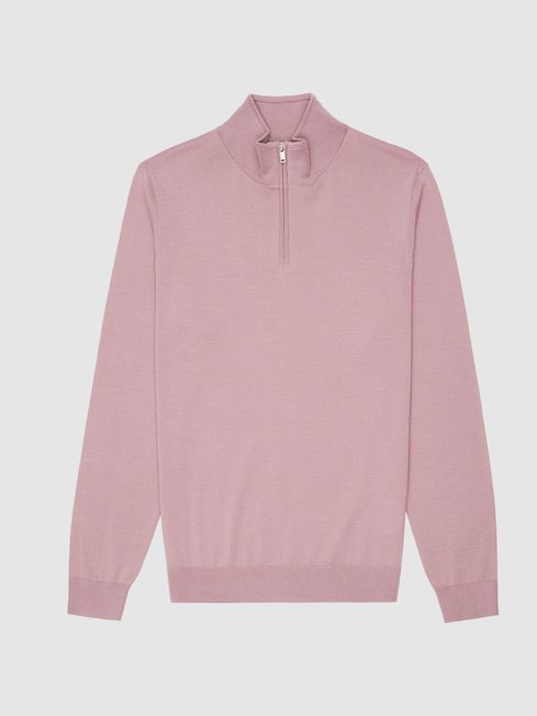 Blackhall Merino Wool Zip Neck Jumper