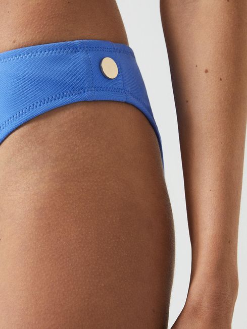 Iris Button Detail Bikini Briefs