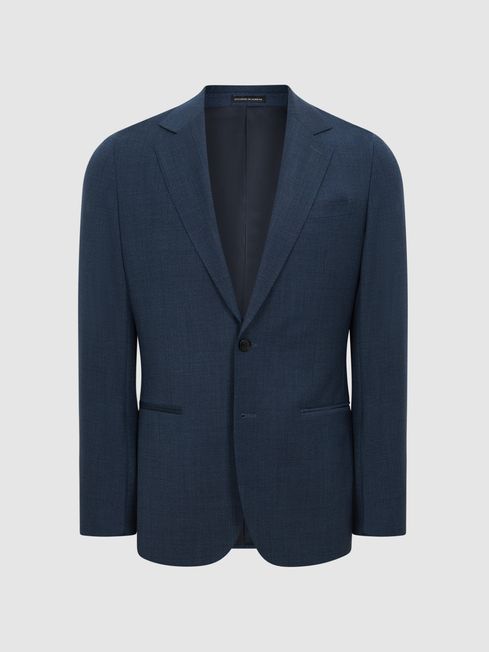 Ease Single Breasted Sharkskin Blazer