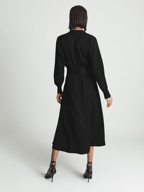 Darcy Belted Midi Shirt Dress