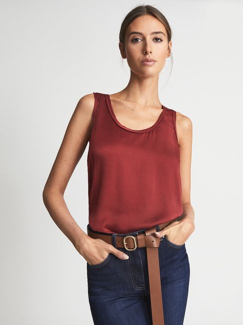 Riley Silk Blend Vest