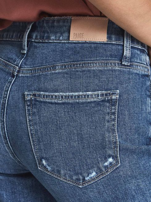 Leenah Paige High Rise Flared Jeans