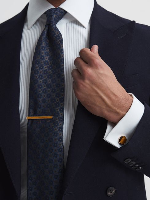 Ardley Stone Insert Tie Bar