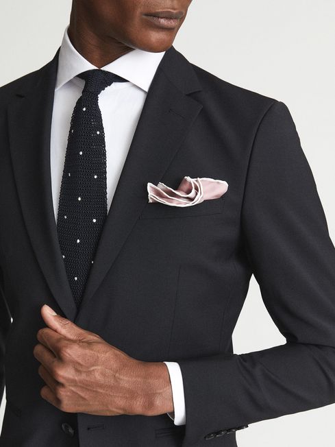Ceremony Plain Silk Pocket Square