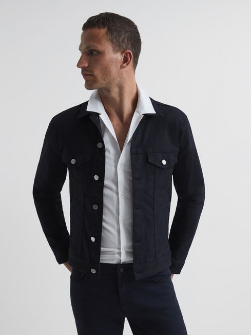 Hawkins Staywash Denim Trucker Jacket