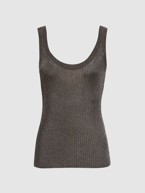 Imogen Metallic Vest Top
