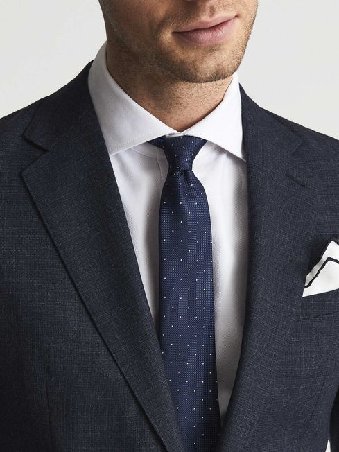 Liam Silk Polka Dot Tie