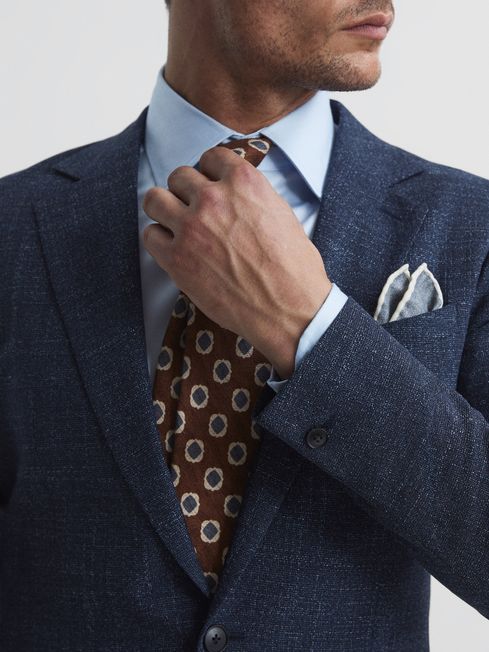 Seep Single Breasted Flecked Blazer