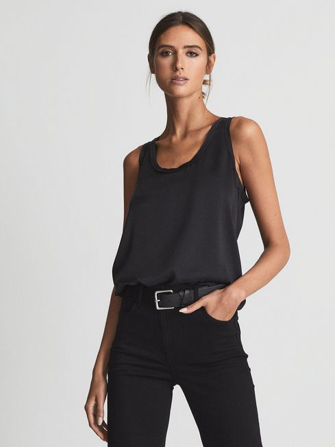 Riley Silk Blend Vest