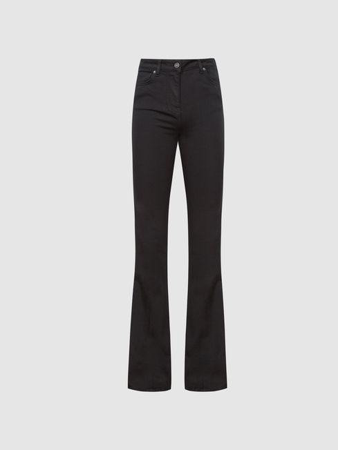 Beau High Rise Skinny Flared Jeans