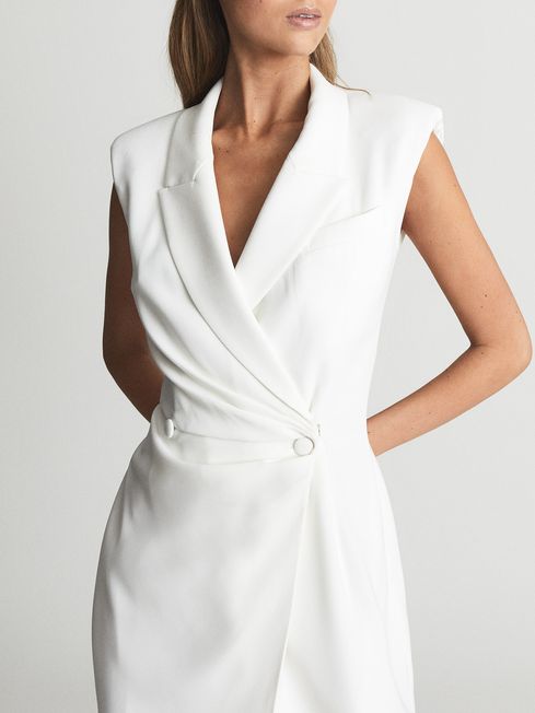 Cecile Tux Bodycon Midi Dress