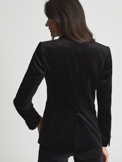 Opal Velvet Blazer