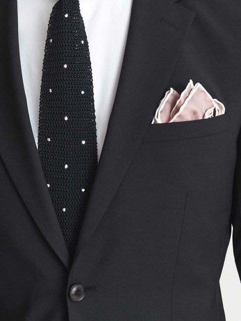 Ceremony Plain Silk Pocket Square