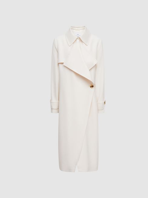 Victoria Fluid Trench Coat
