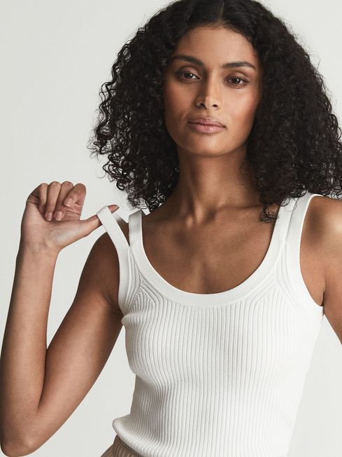 Sabrina Double Strap Knitted Vest