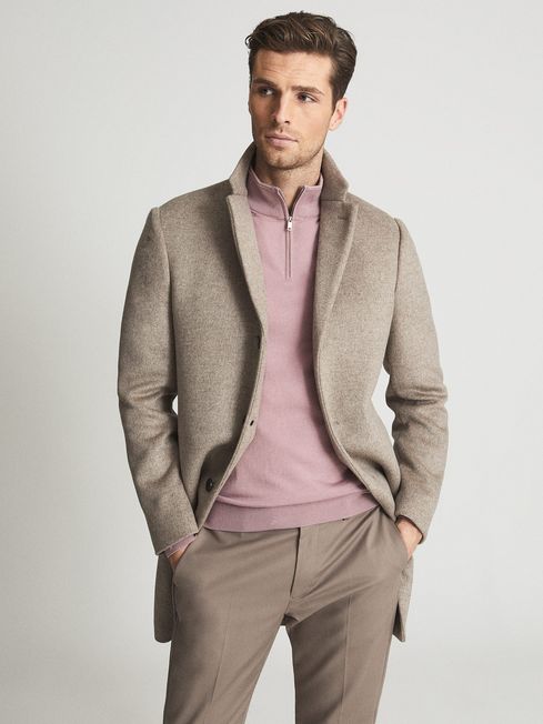 Blackhall Merino Wool Zip Neck Jumper