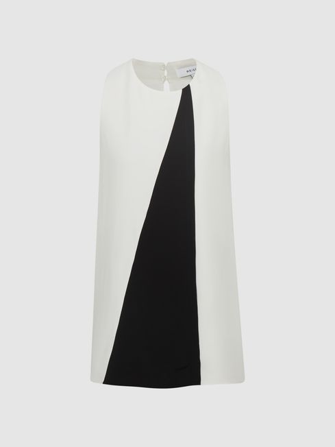 Sharon Colourblock Sleeveless Top
