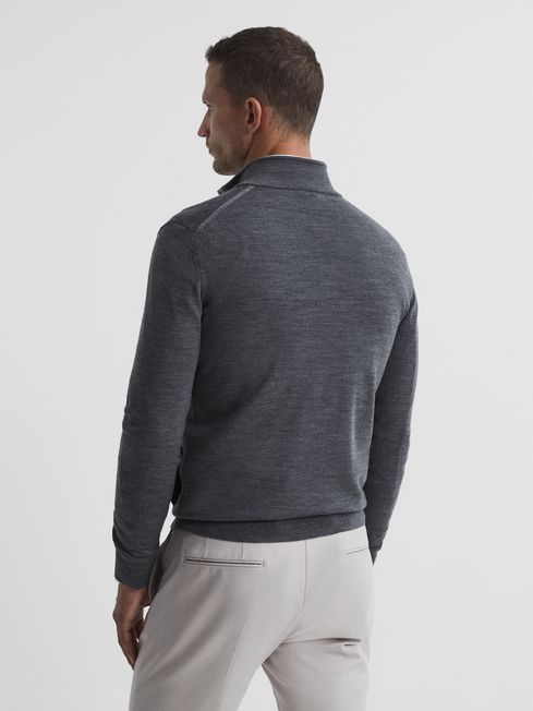 Harlow Merino Button Through Jumper