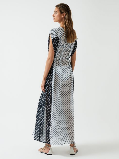 Ronnie Printed Long Kaftan
