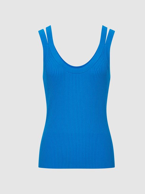 Sabrina Double Strap Knitted Vest