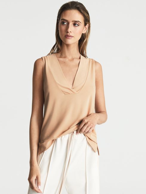 Taylor V-Neck Shell Blouse
