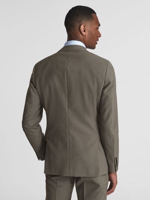Fine Single Breasted Wool Blazer