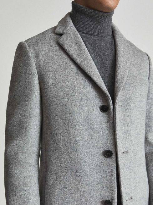 Gable Wool-blend Epsom OverCoat