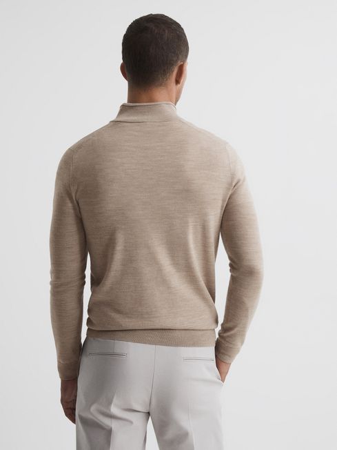 Blackhall Merino Wool Zip Neck Jumper