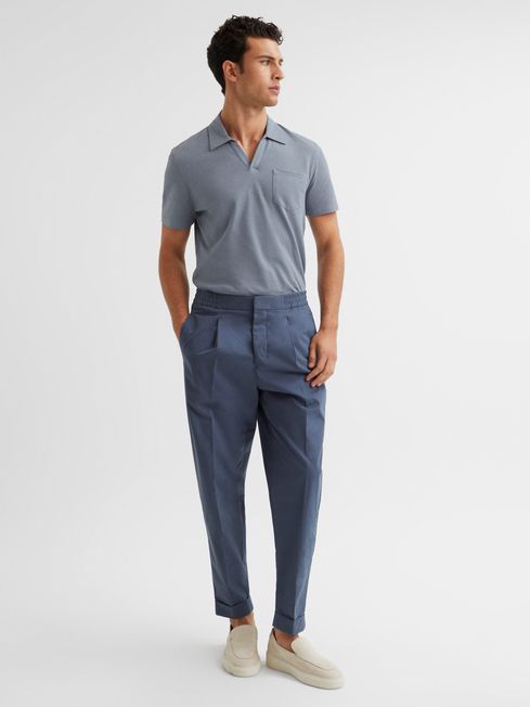 Owen Airtech Open Collar Polo T-Shirt