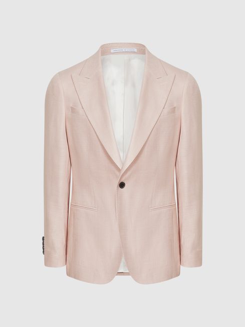 Admire Single Breasted Weave Blazer