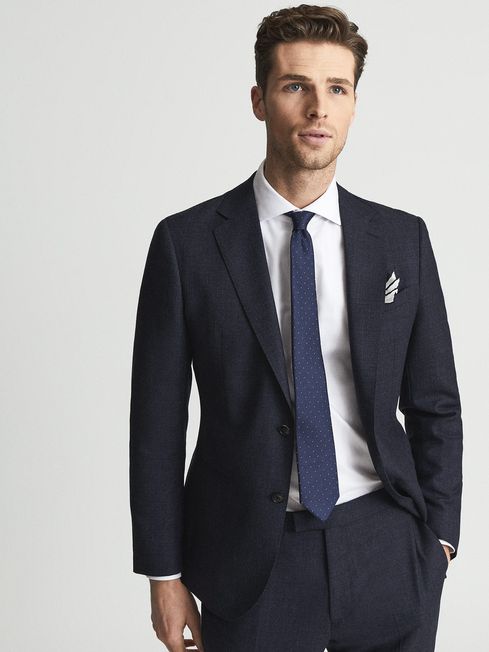 Liam Silk Polka Dot Tie