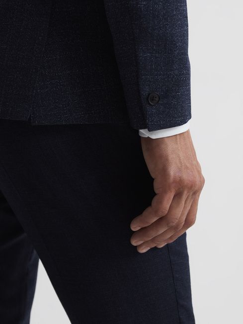Dunn Textured Slim Fit Blazer