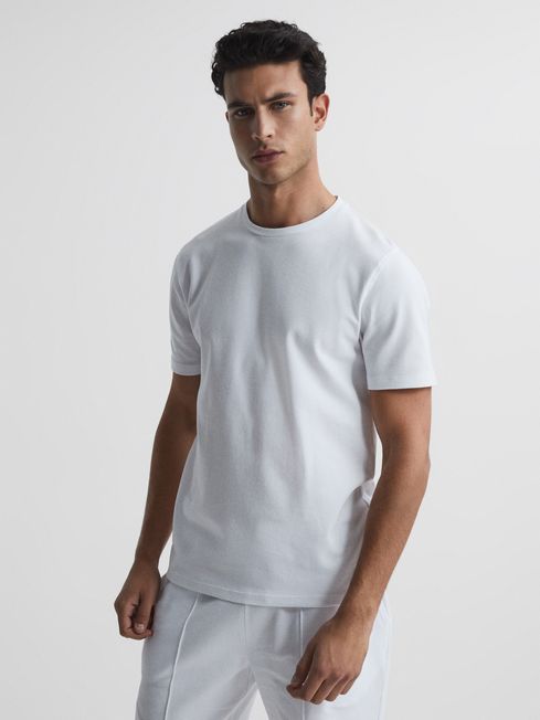 Preston Honeycomb Crew Neck T-Shirt