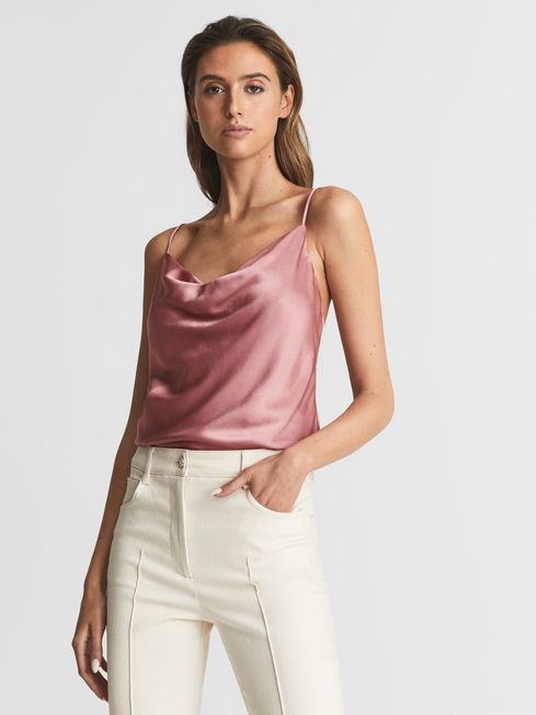 Keeva Satin Cami Top