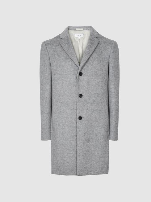 Gable Wool-blend Epsom OverCoat