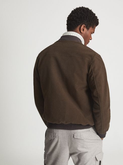 Moleskin Private White V.C. Bomber Jacket