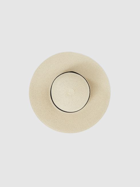 Lexi Woven Wide Brim Hat