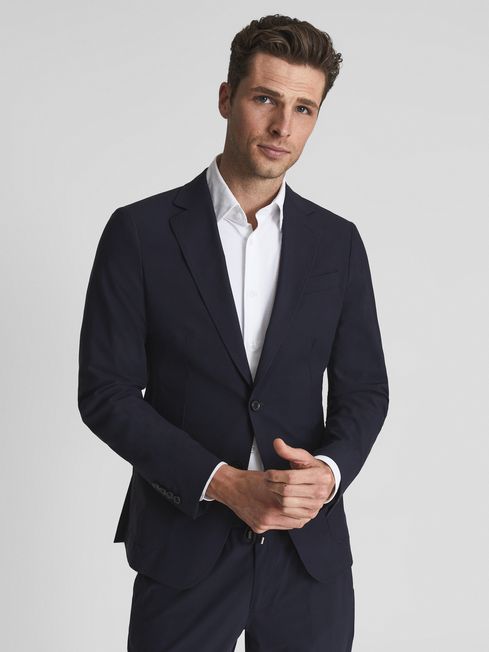 Voyage Single Breasted Technical Blazer